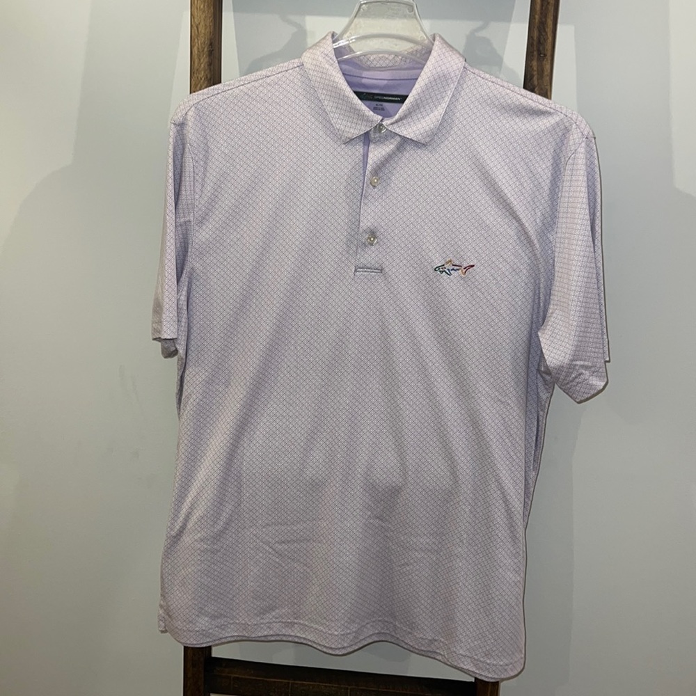 Greg Norman polo shirt in light purple